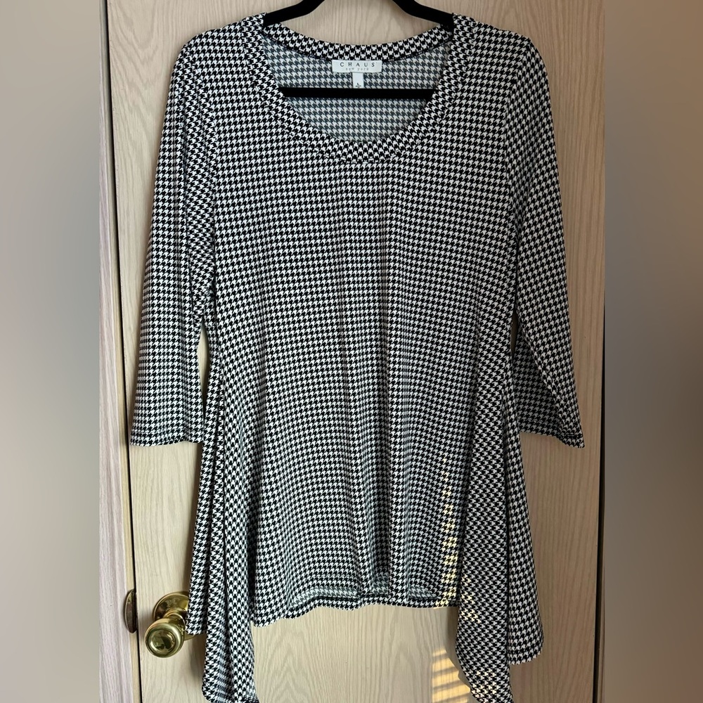 Houndstooth Tunic
